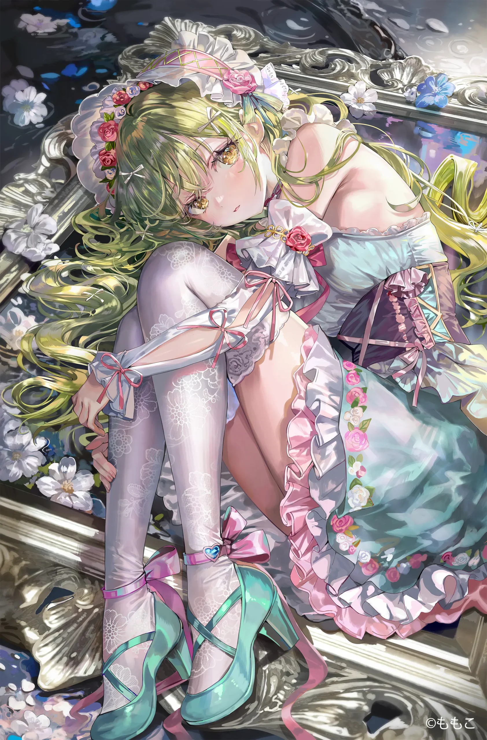 ももこ版画展-bijou-