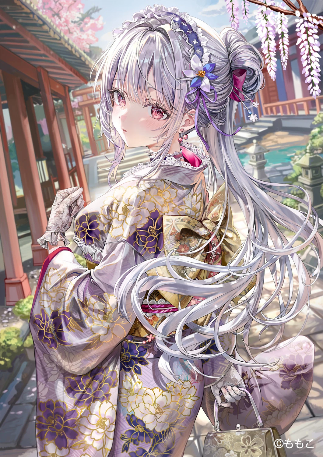 ももこ版画展-bijou-